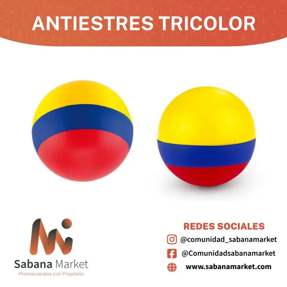 ANTIESTRÉS TRICOLOR
