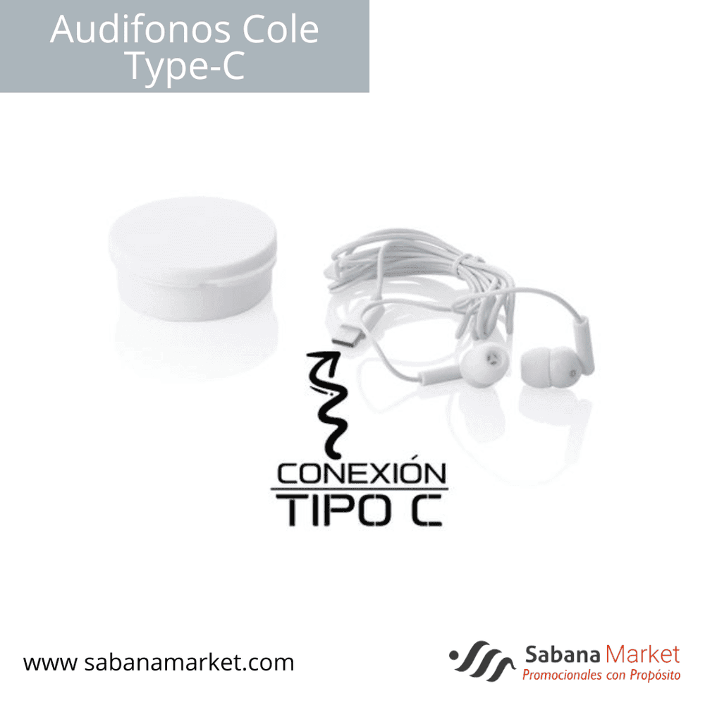Audifonos Cole Type-C.