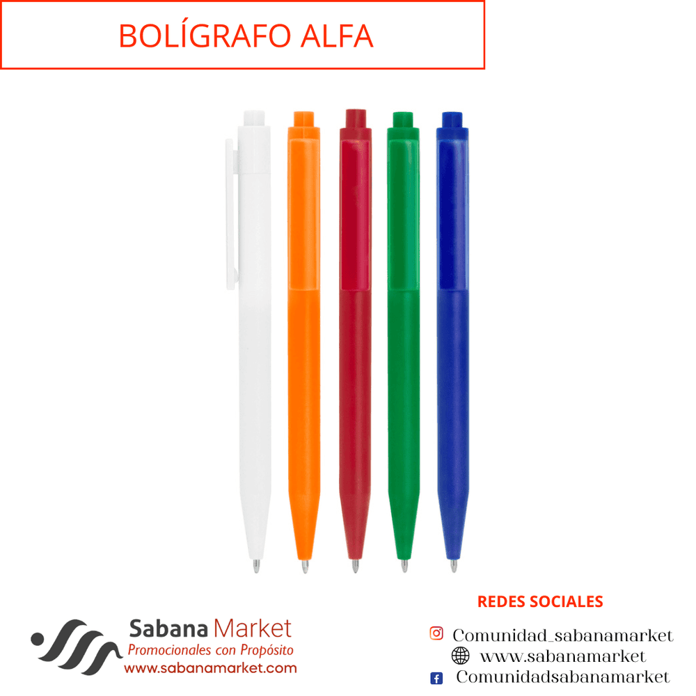 BOLÍGRAFO "ALFA"