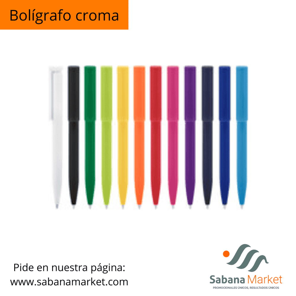 Bolígrafo Croma.