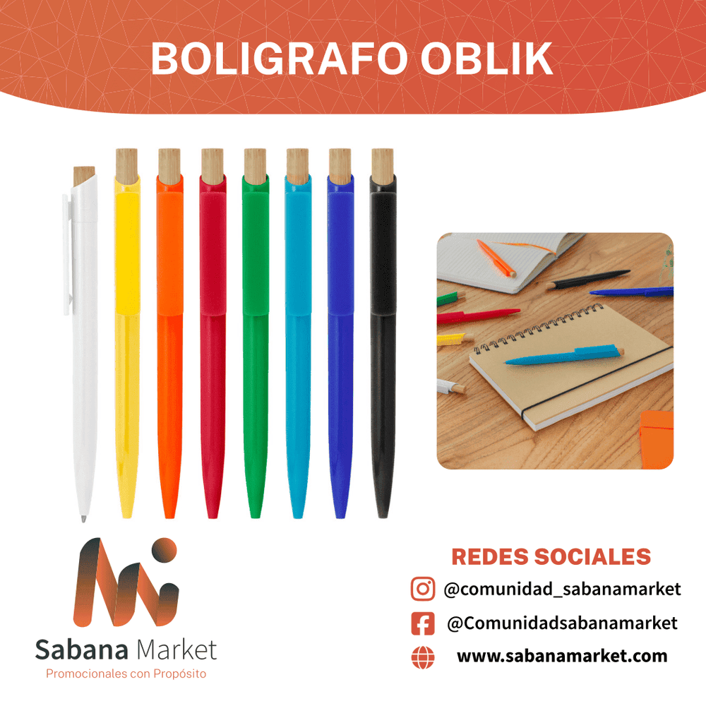 BOLIGRAFO OBLIK
