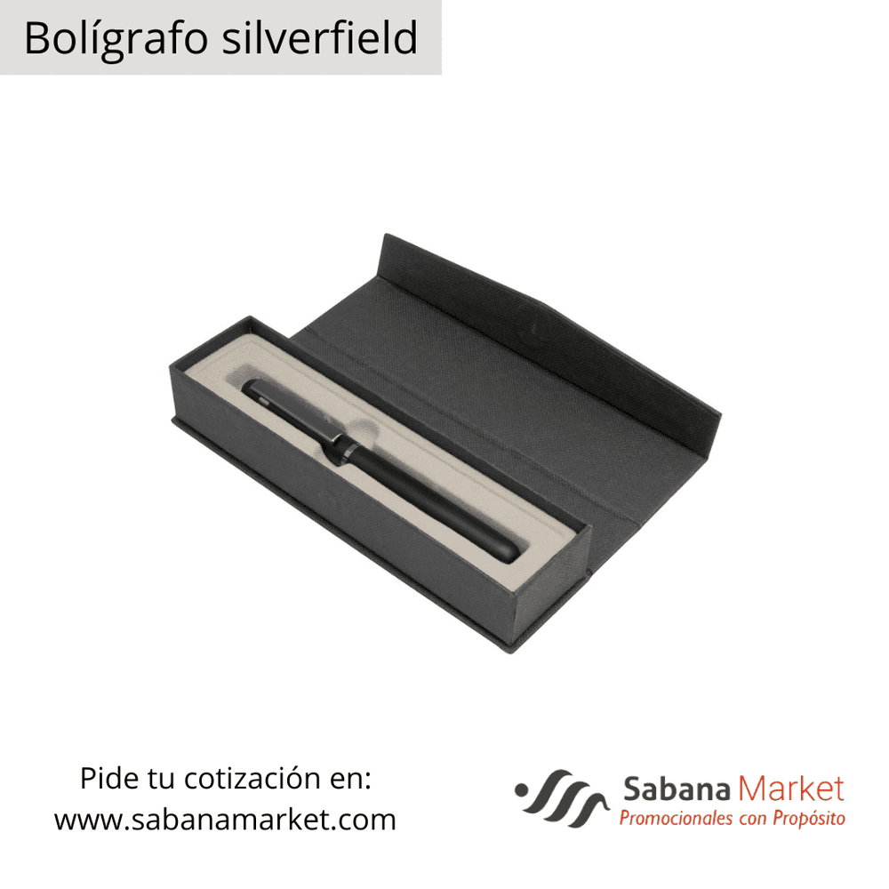 Boligrafo silverfield