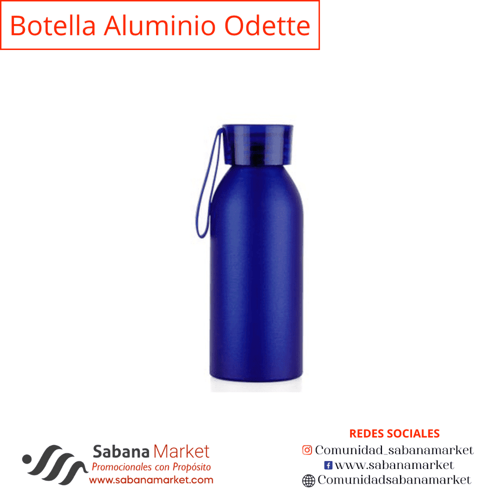 Botella Aluminio Odette.