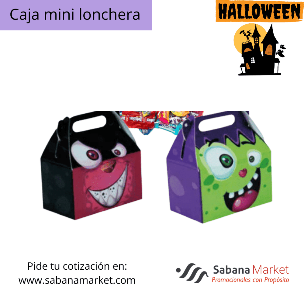 Caja mini lonchera.
