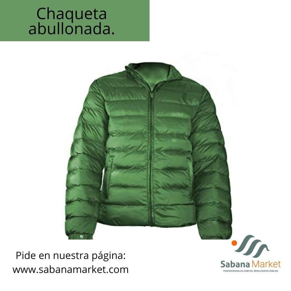 Chaqueta abullonada.