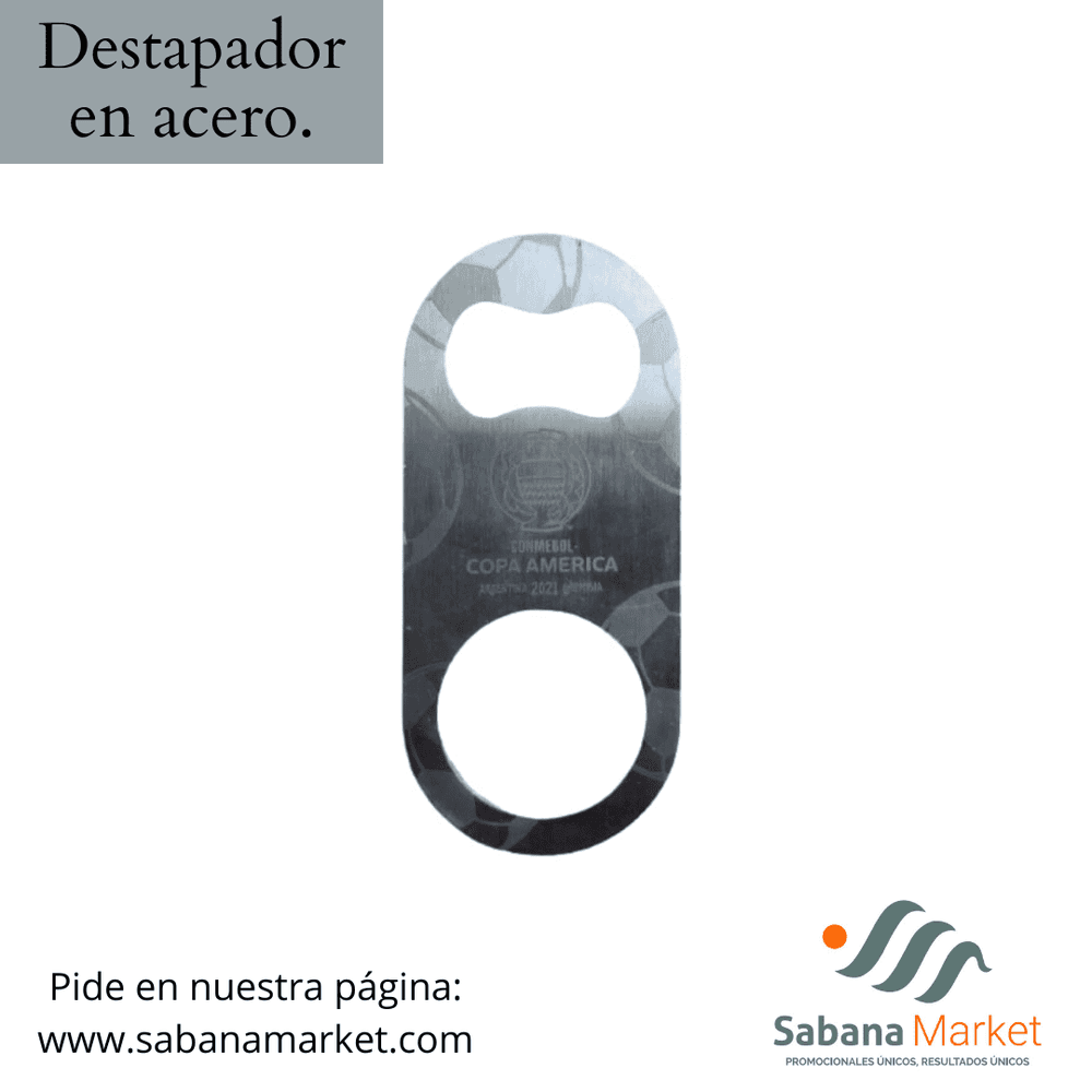 Destapador en acero.