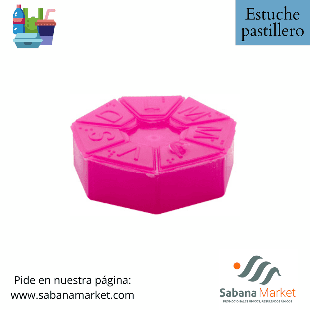 Estuche Pastillero.