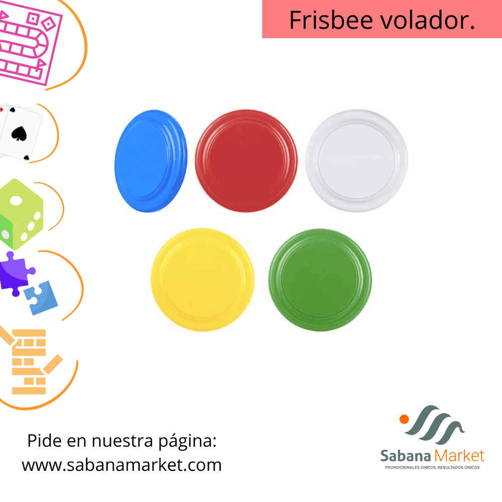 Frisbee volador.