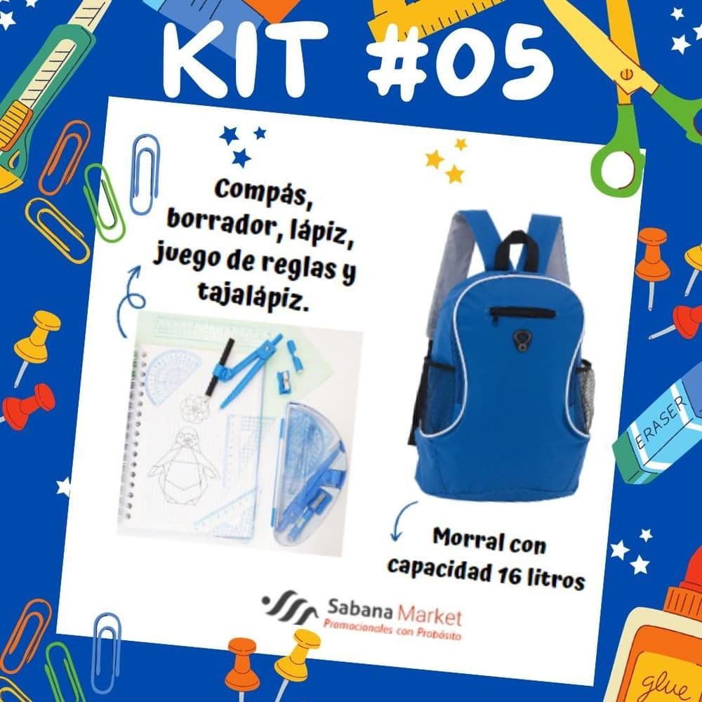 Kit escolar #05.