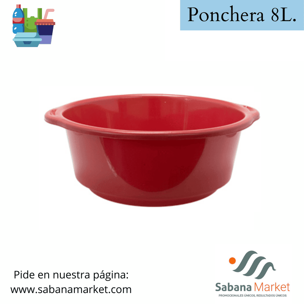 Ponchera 8L.