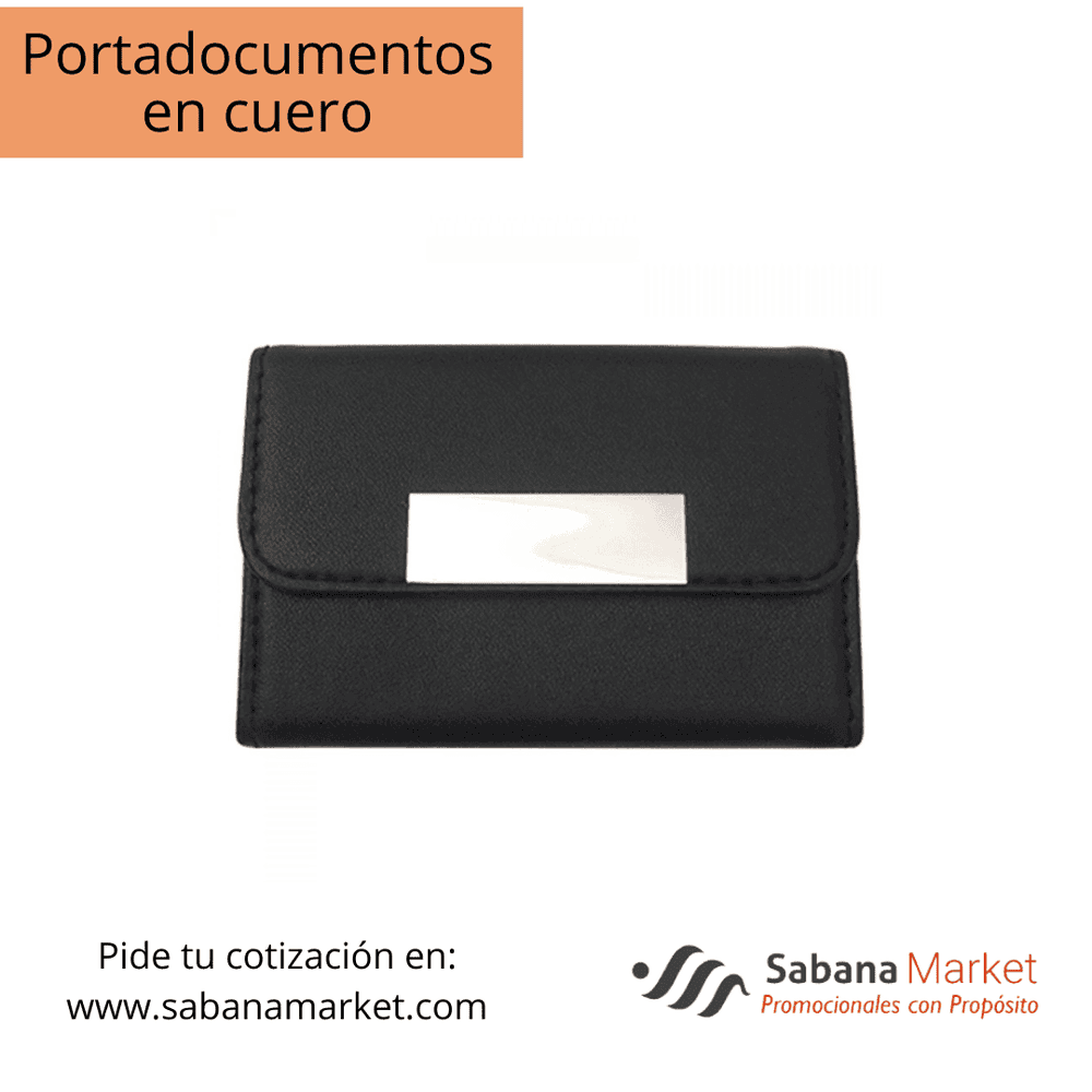 Portatarjetas en cuero