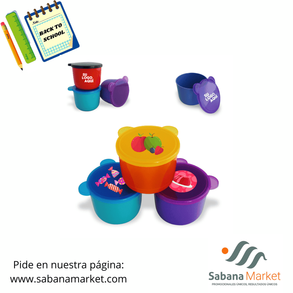 Recipiente para Lonchera.