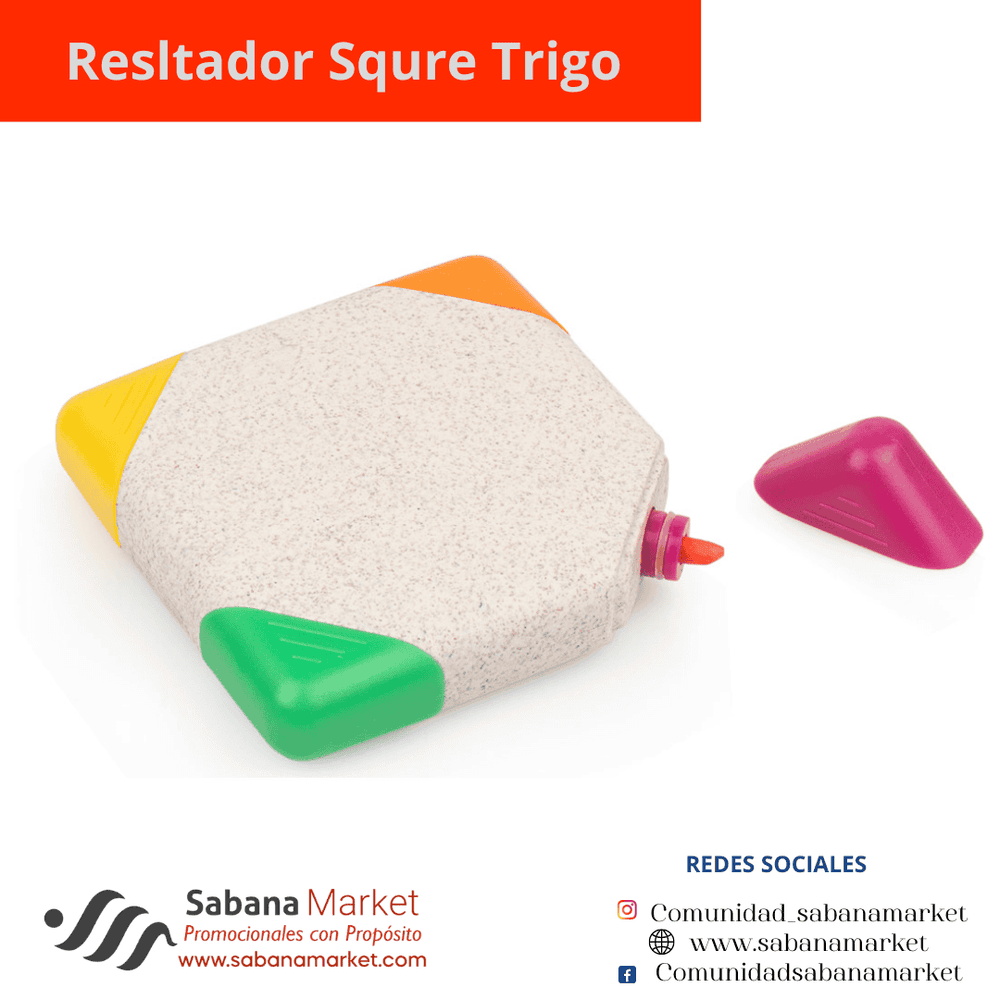 Resaltador Squre Trigo.