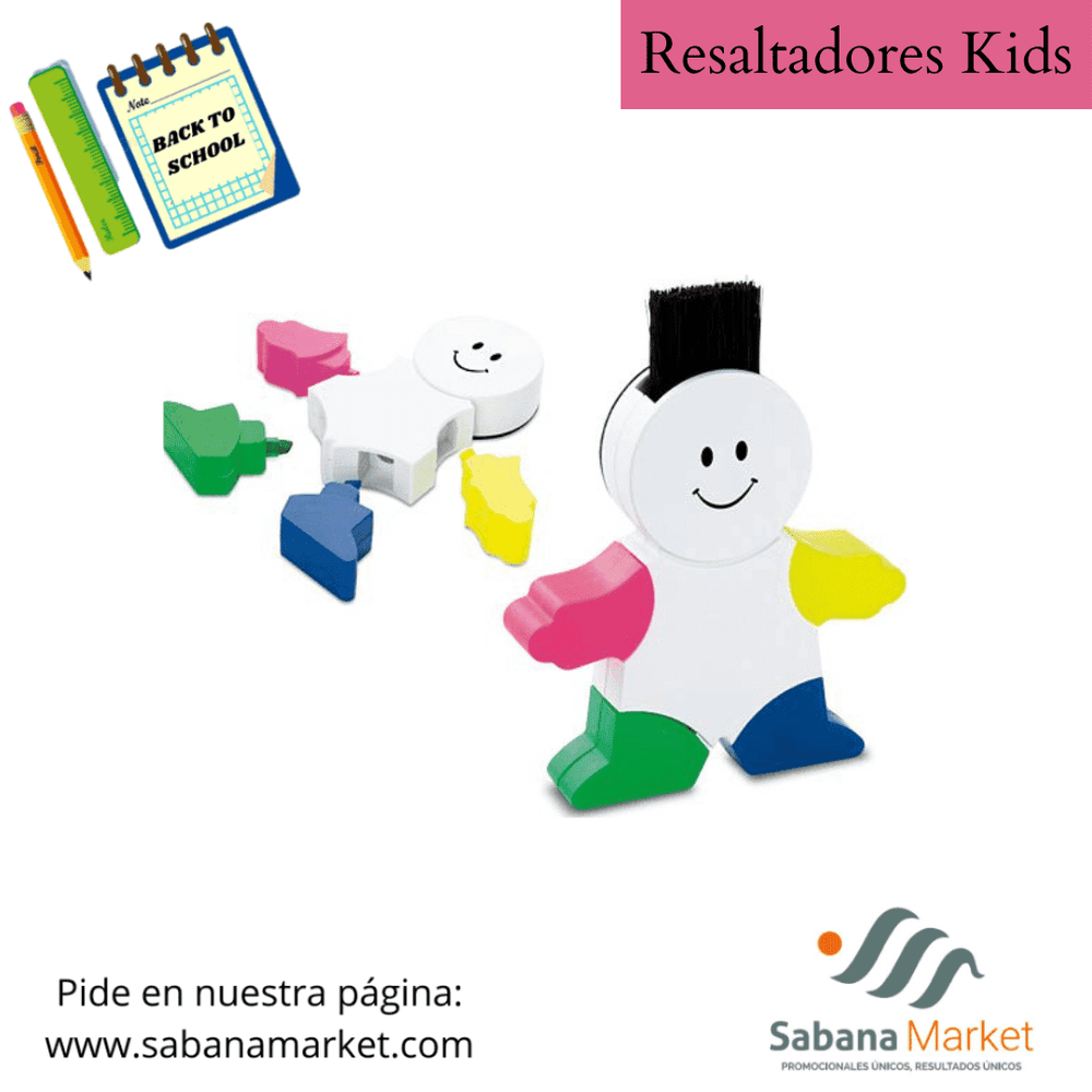 Resaltadores Kids.