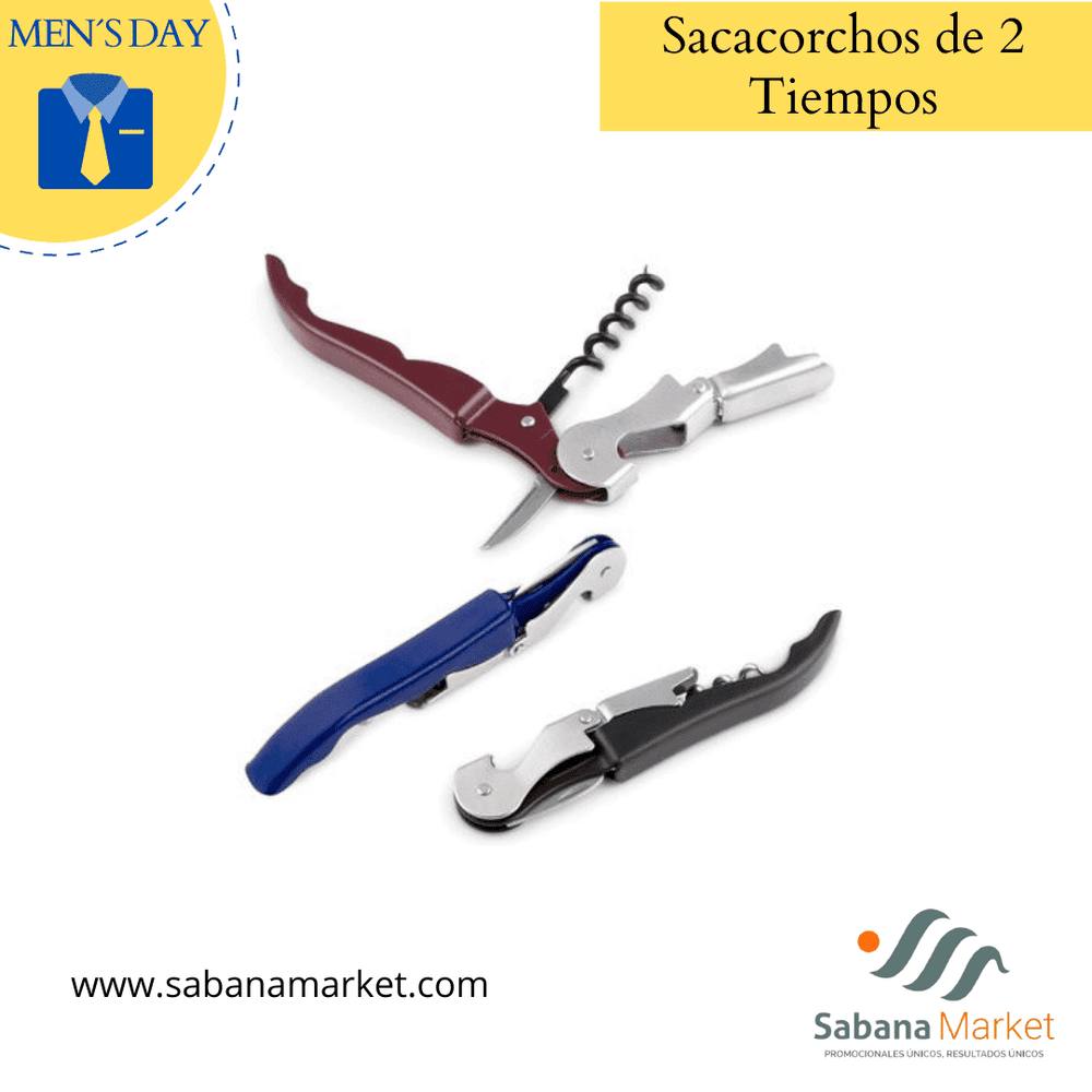 Sacacorchos de 2 Tiempos