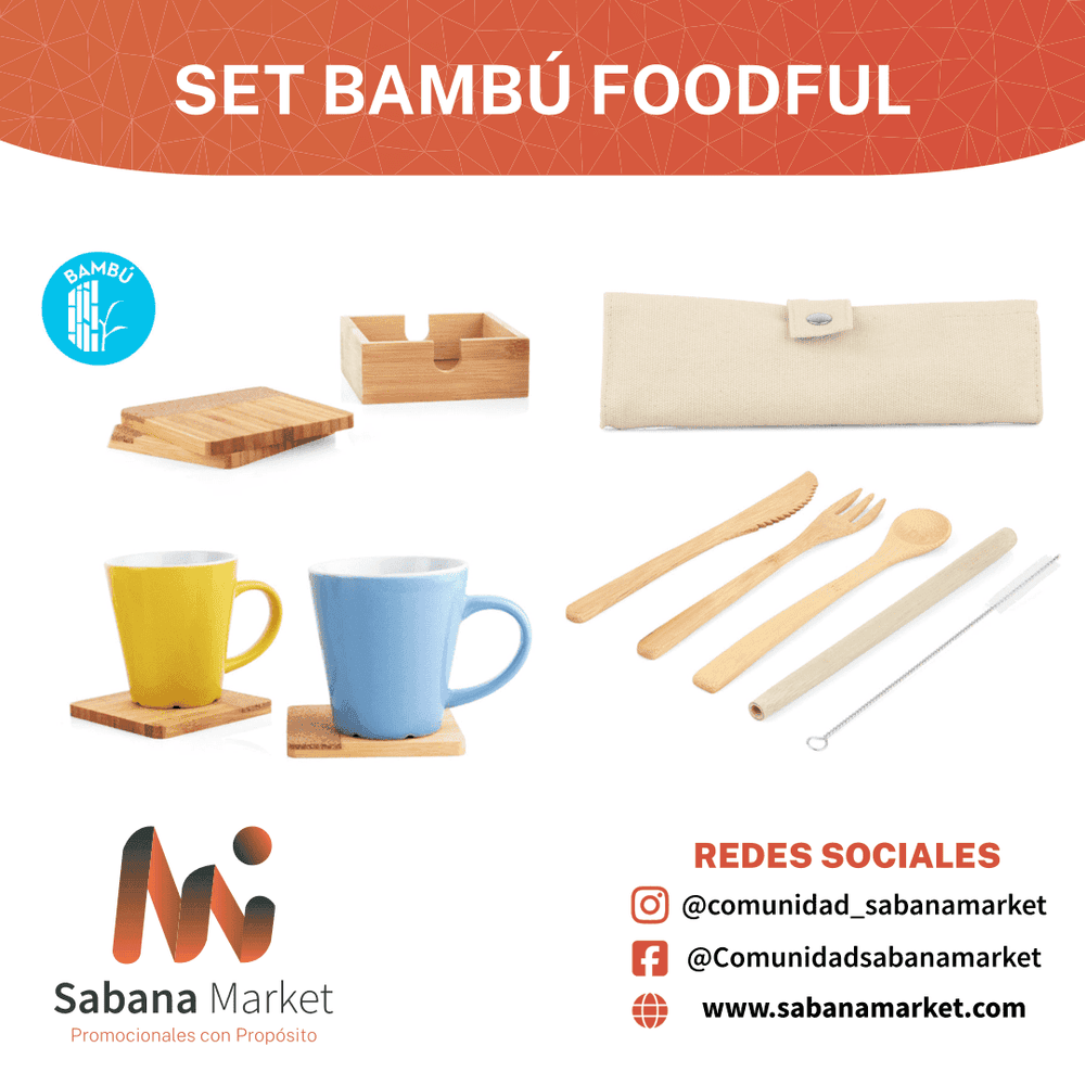 SET DE BAMBU FOODFUL