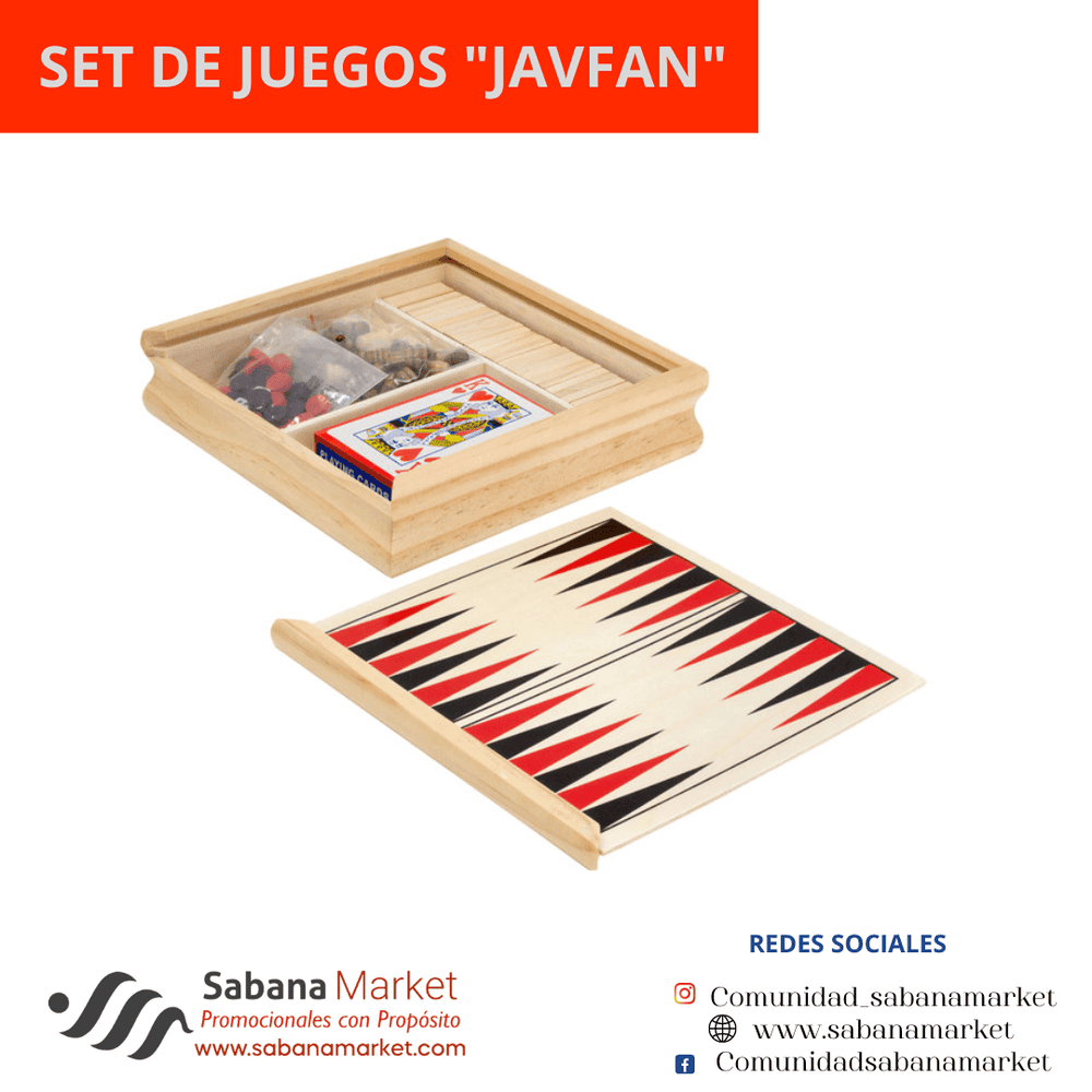 SET DE JUEGOS "JAVFAN".