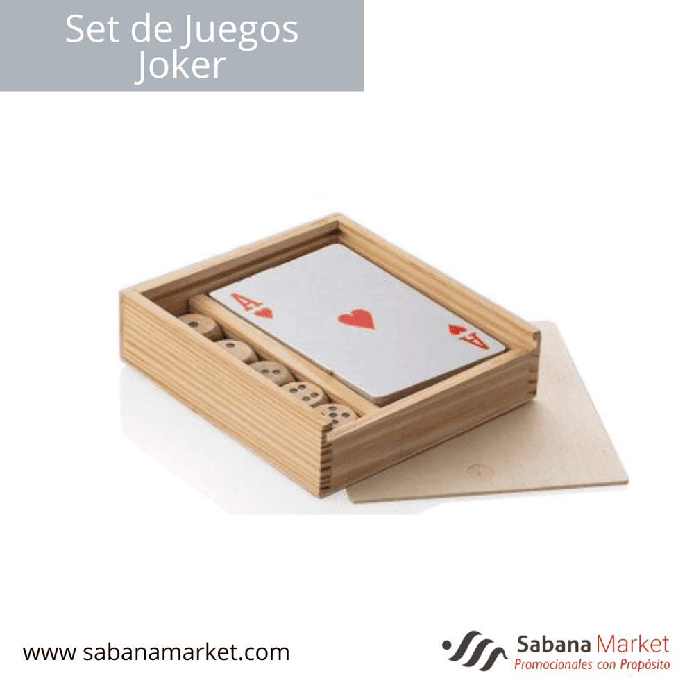 Set de Juegos Joker.