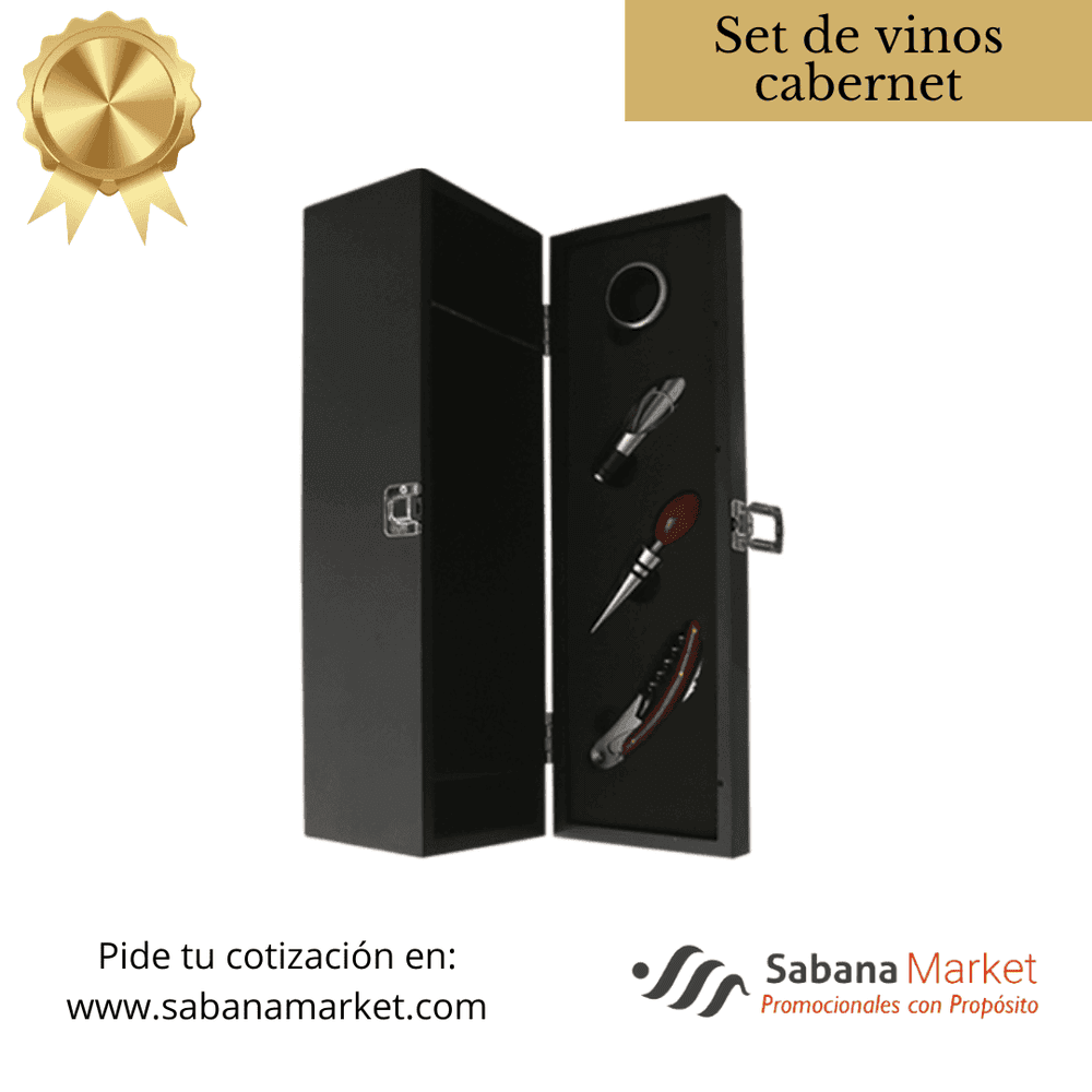 Set de vinos Cabernet.