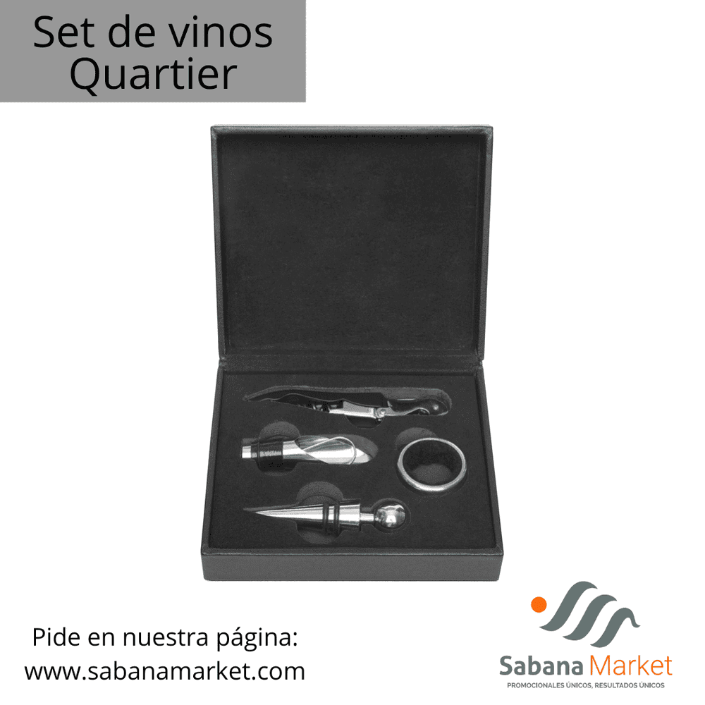 Set de vinos quartier.
