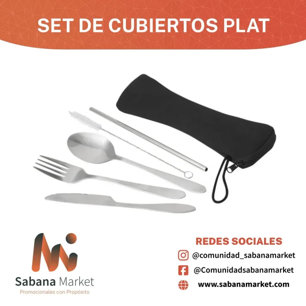 SET DE CUBIERTOS PLAT