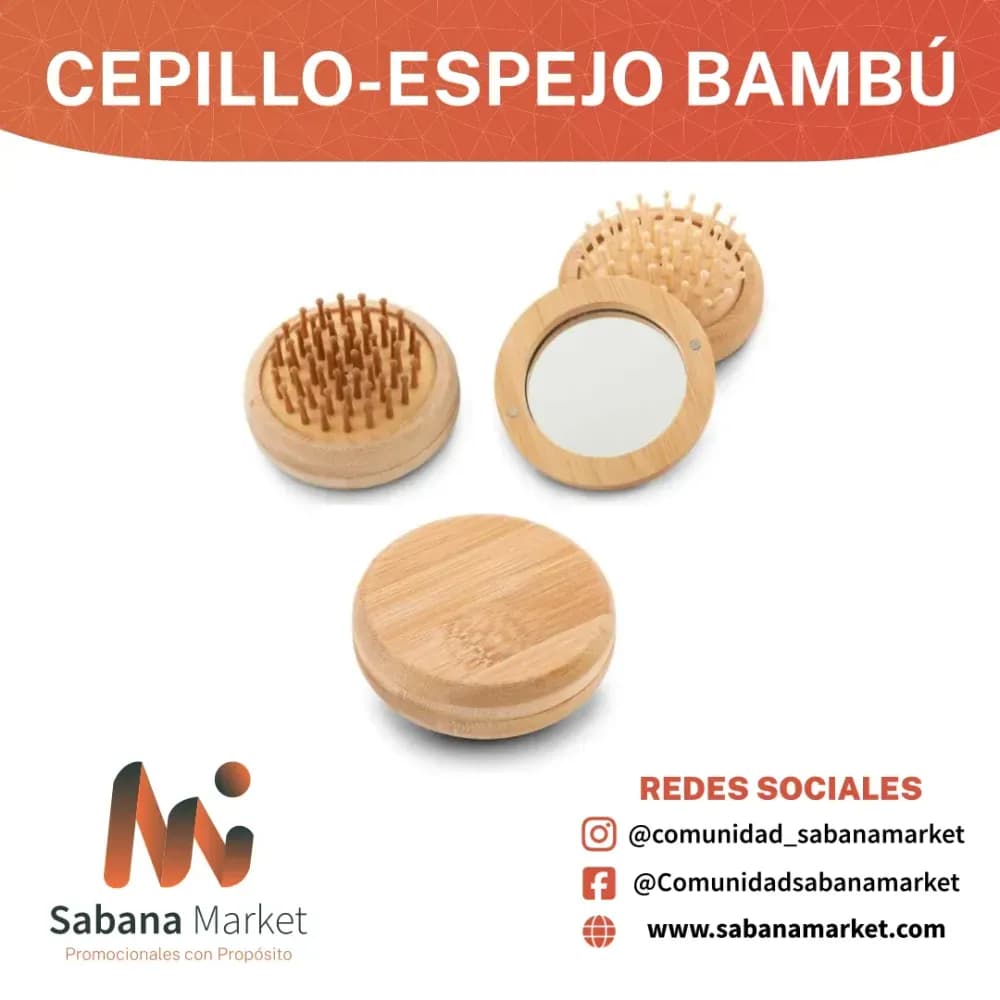 CEPILLO-ESPEJO BAMBÚ