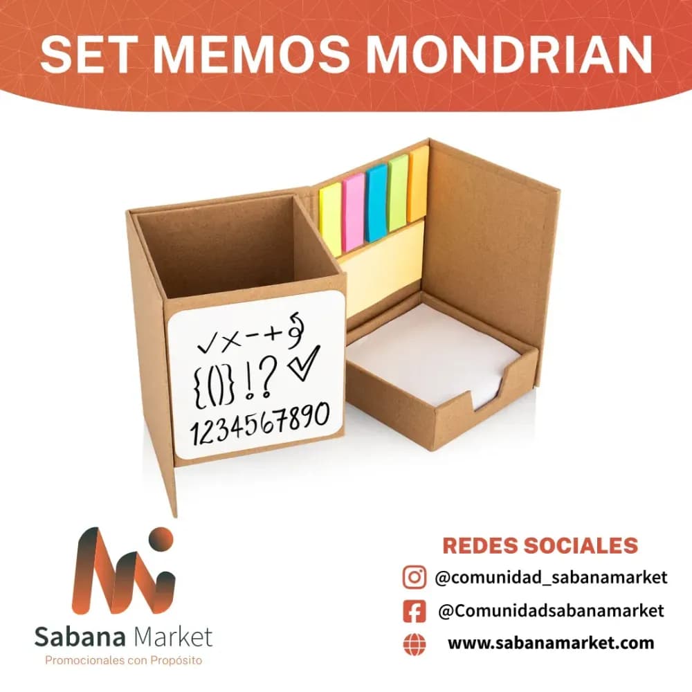 SET MEMOS MONDRIAN