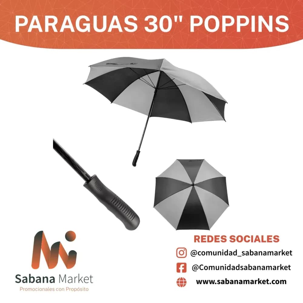 Paraguas 30" Poppins