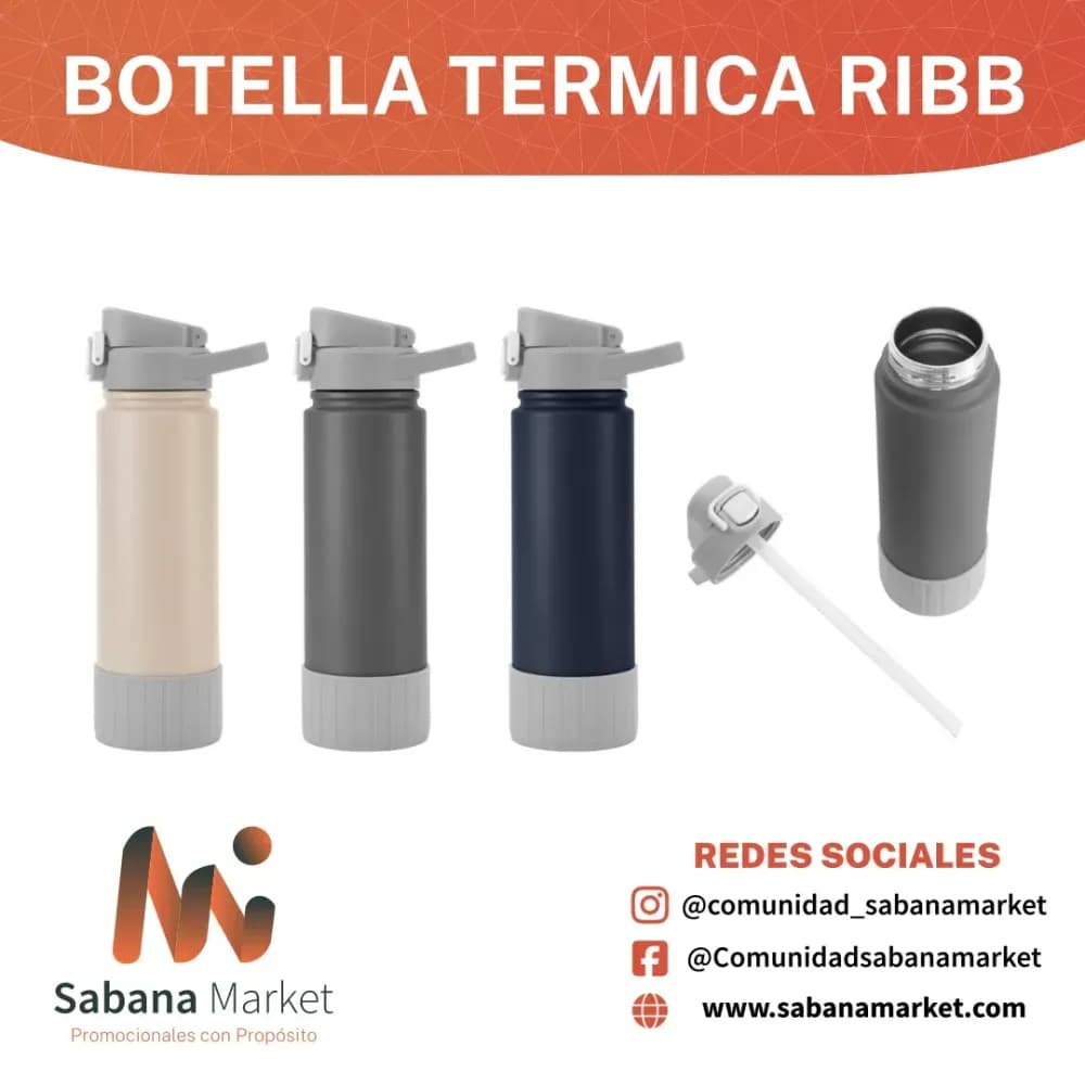 BOTELLA TERMICA RIBB