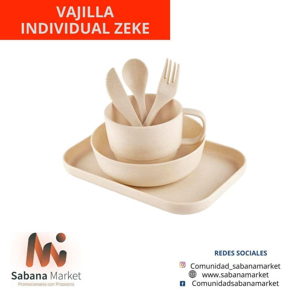 VAJILLA INDIVIDUAL ZEKE
