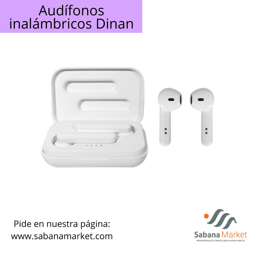 Audífonos inalámbricos Dinan.