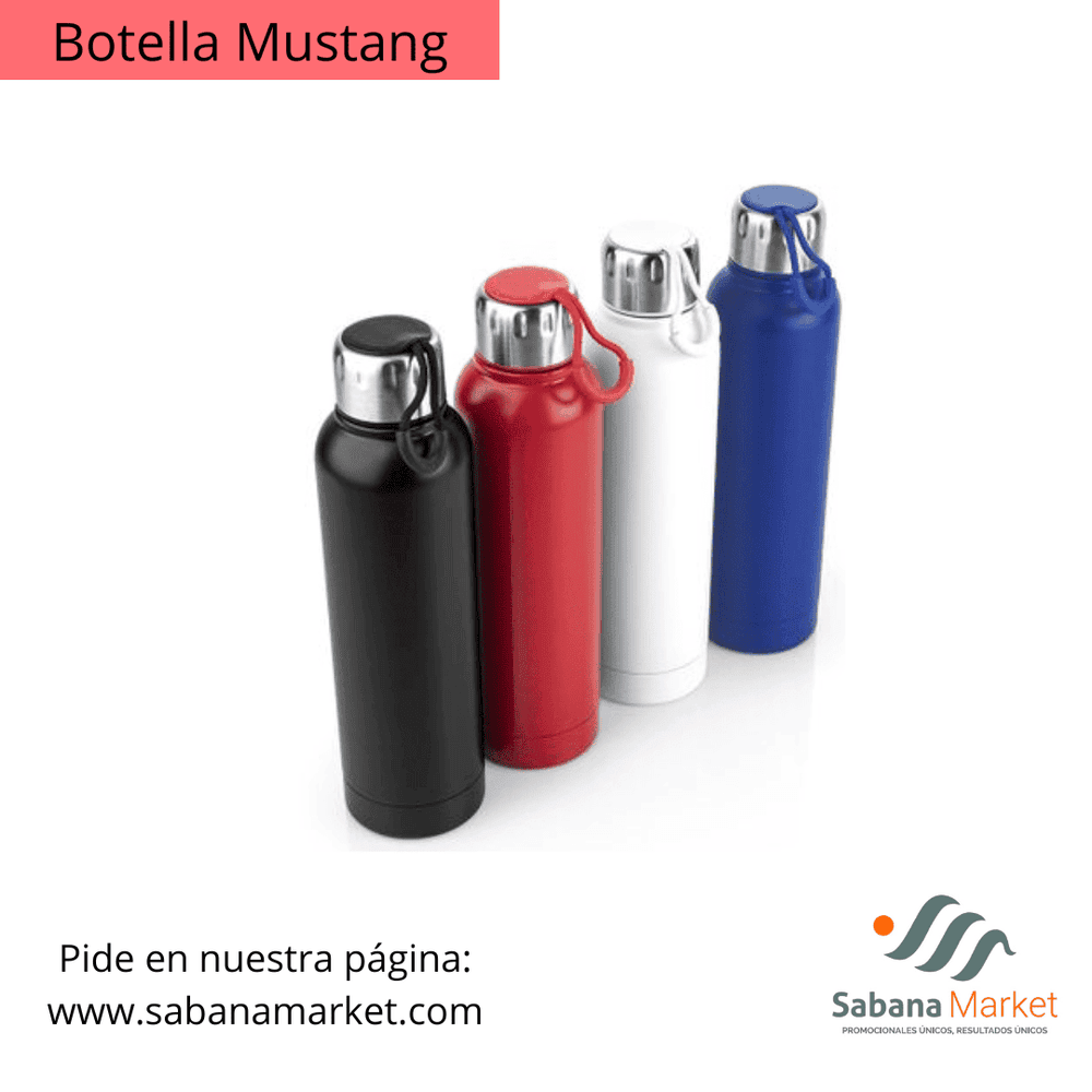 Botella Mustang.