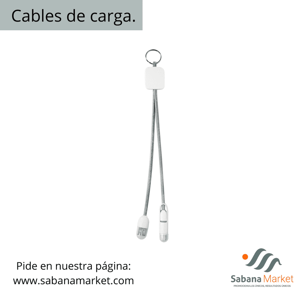 Cables de carga.