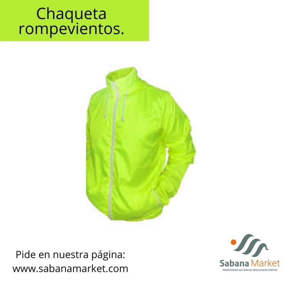 Chaqueta rompevientos.