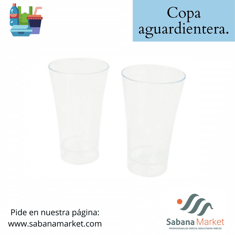 Copa aguardientera.