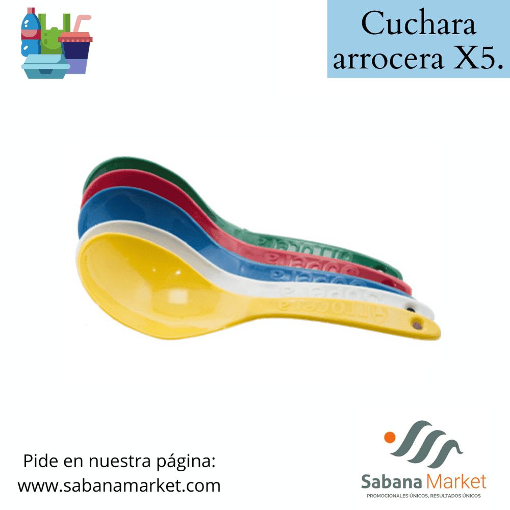 Cuchara arrocera X5.