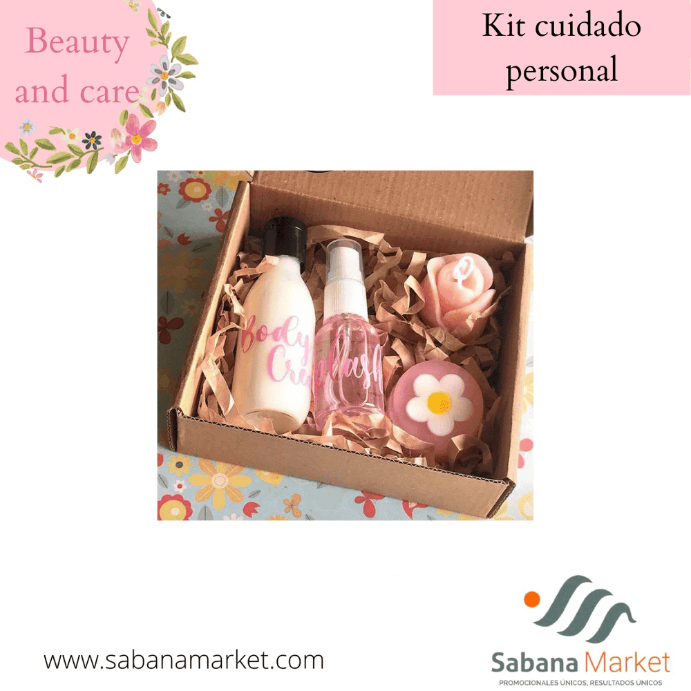 Kit de cuidado personal.