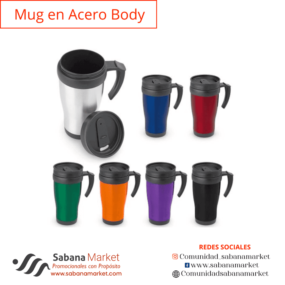 Mug en Acero Body.