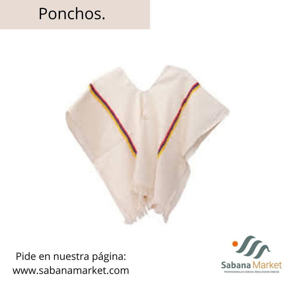 Ponchos.