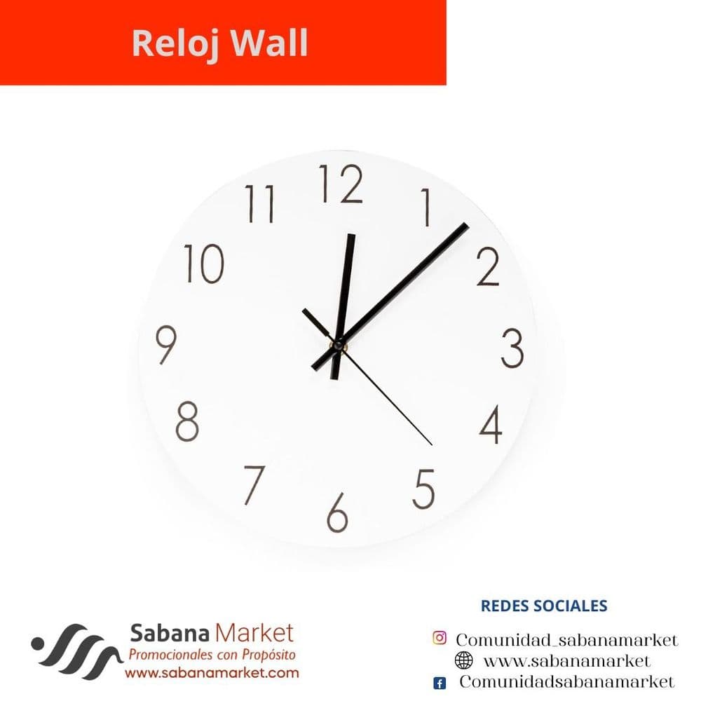 Reloj wall.