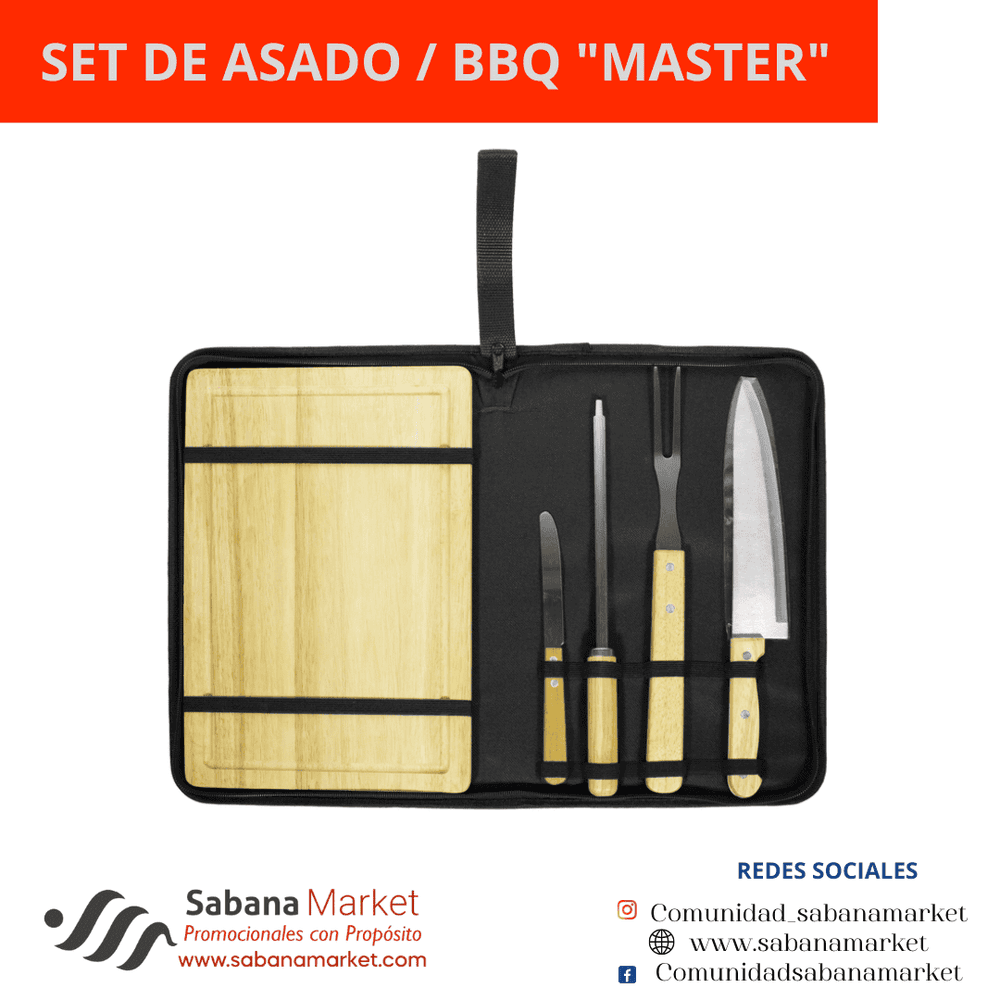 SET DE ASADO / BBQ "MASTER"