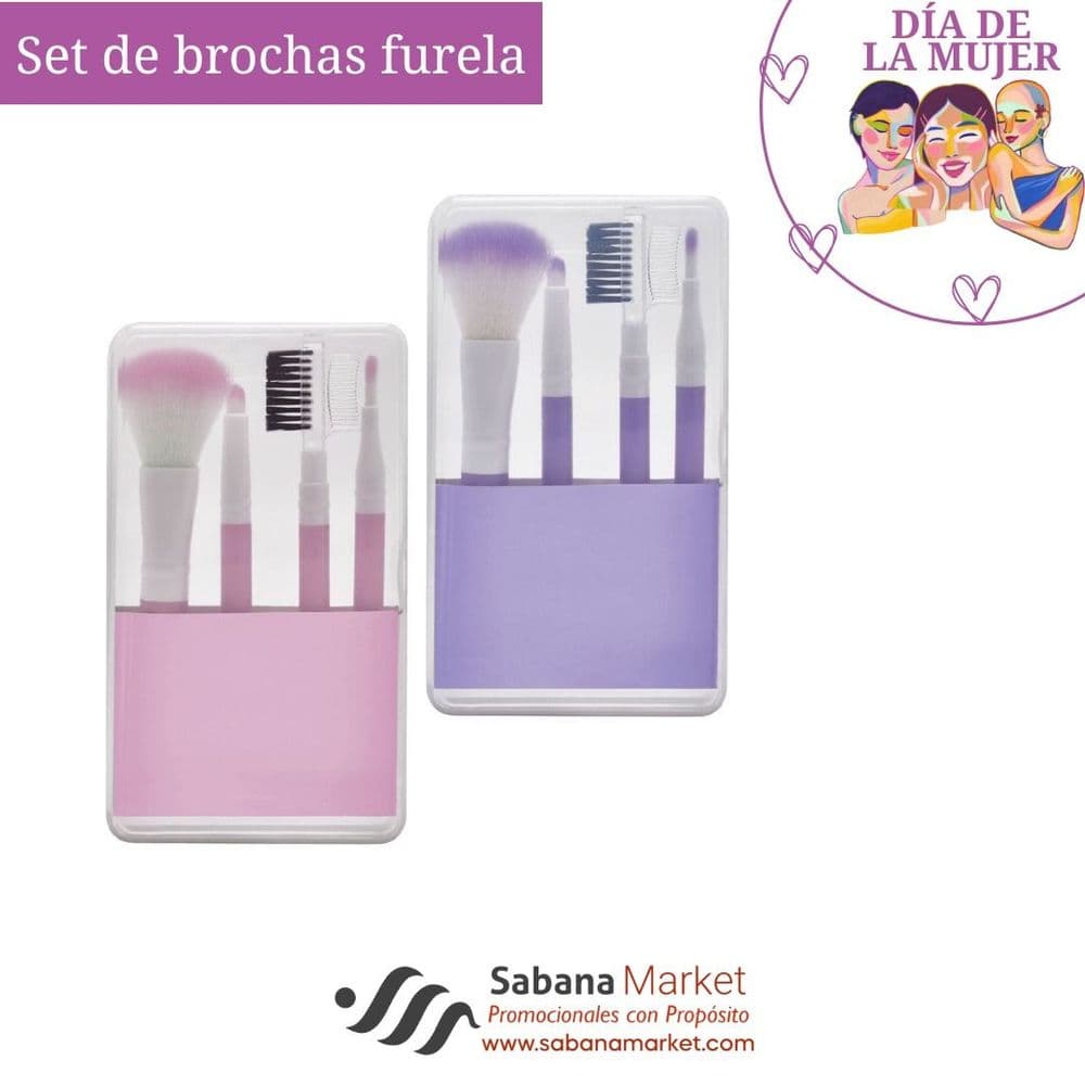 Set de brochas furela.