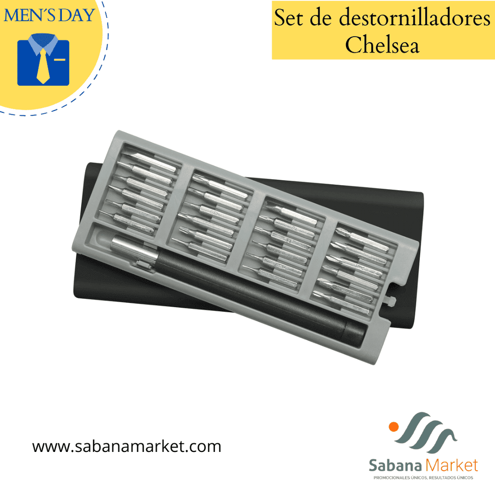 Set de destornilladores chelsea.