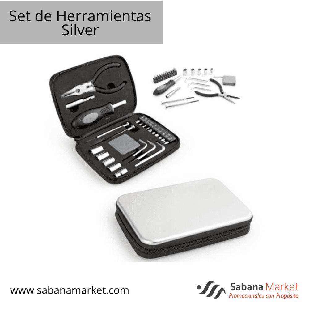 Set de herramientas Silver
