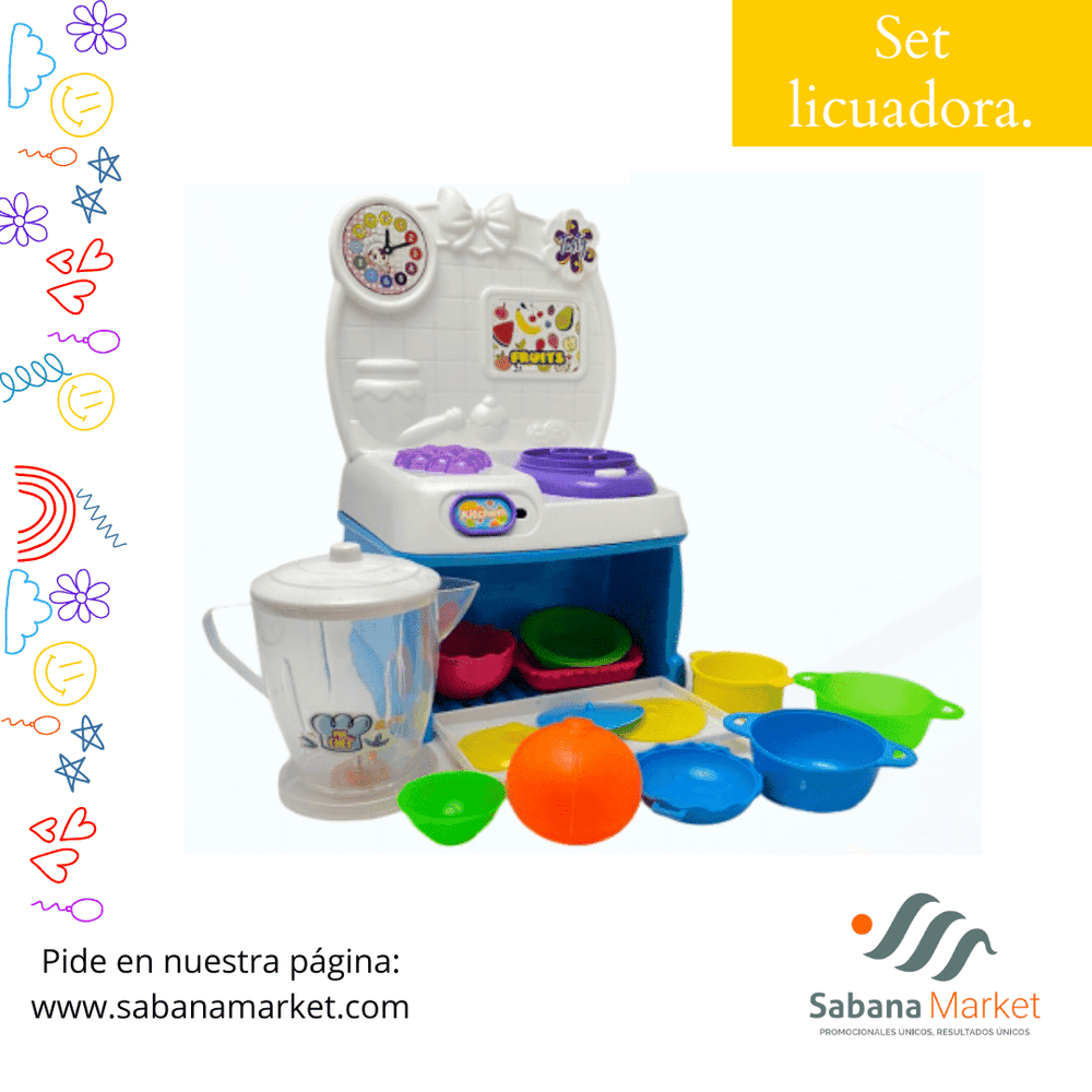 Set licuadora.