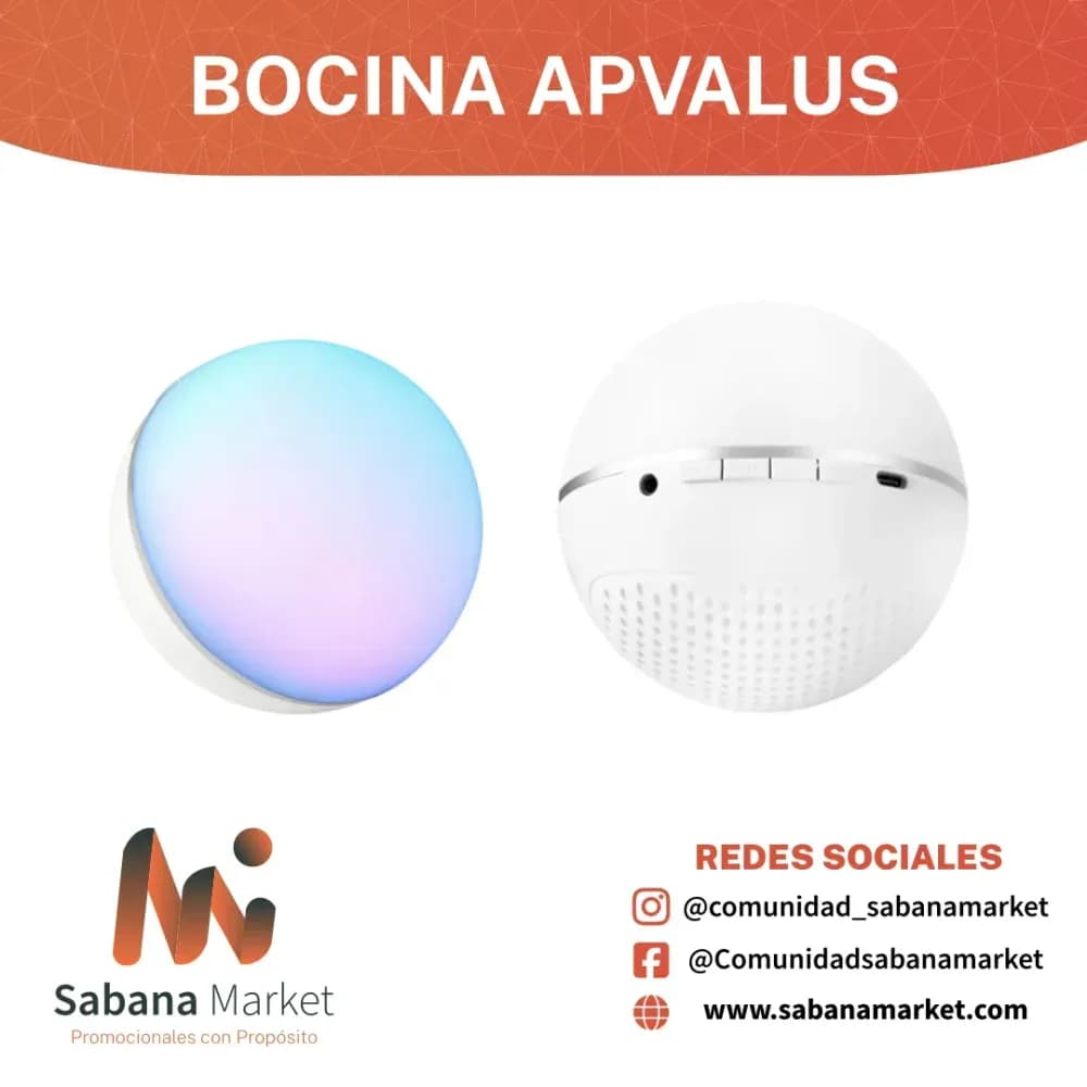 BOCINA APVALUS