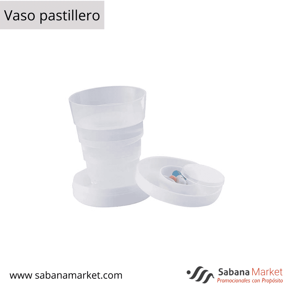 Vaso Pastillero