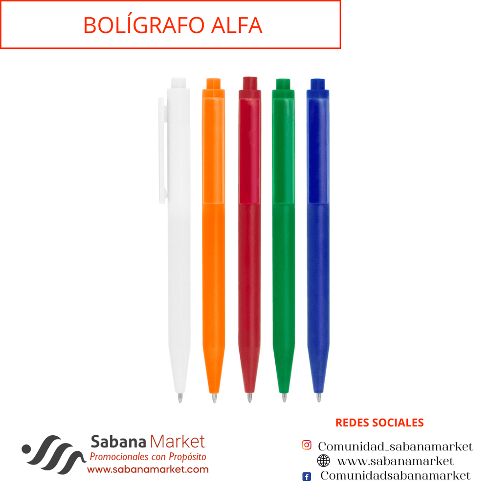 Bolígrafo "ALFA"