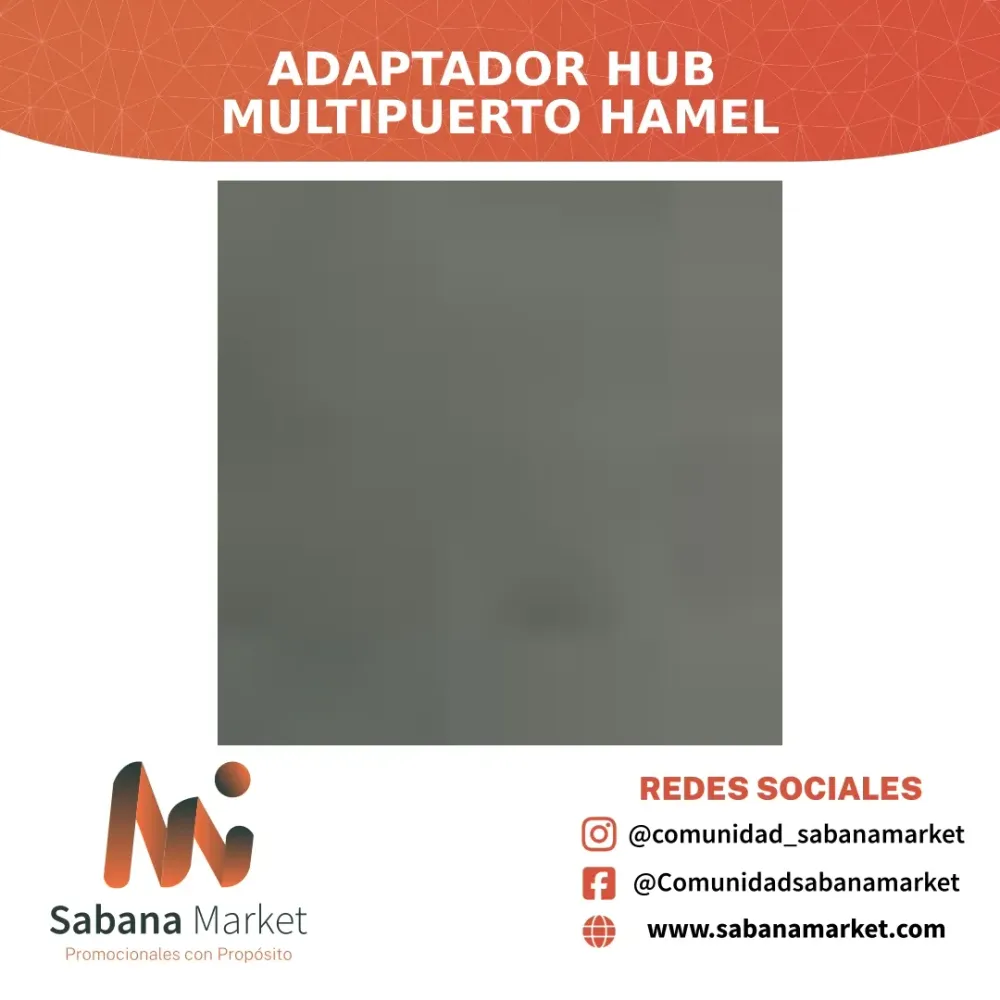 ADAPTADOR HUB MULTIPUERTO HAMEL
