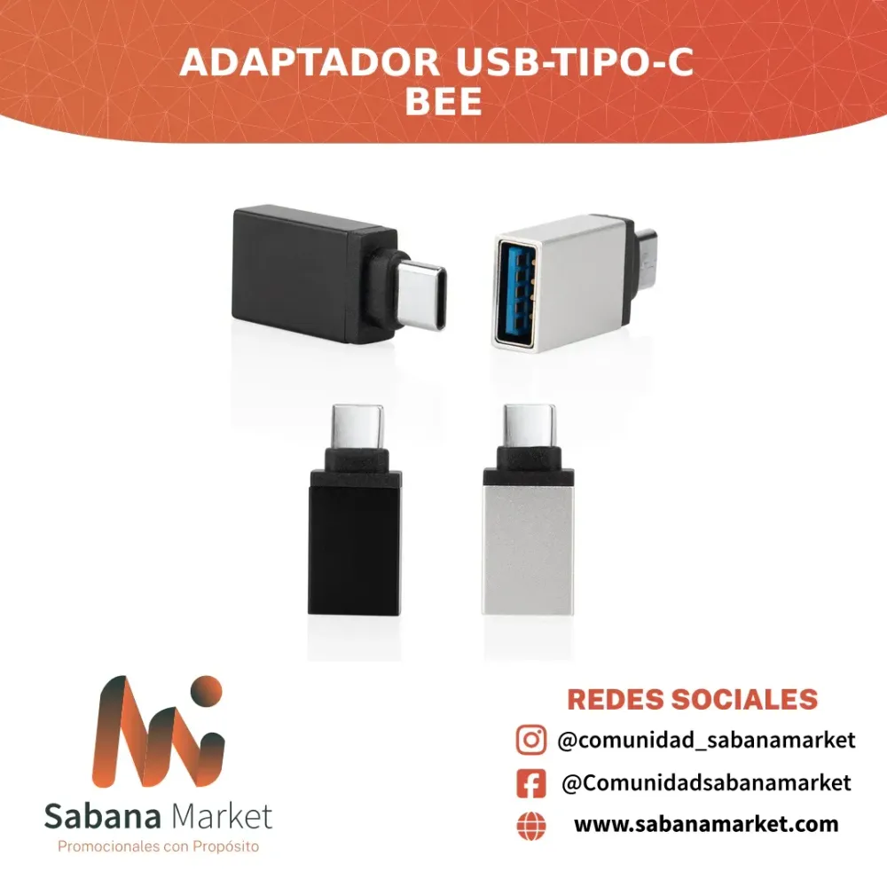 ADAPTADOR USB-TIPO-C BEE
